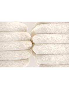 FIDO zestaw 2 puf, kremowy / złoty (1p 1kpl) 2