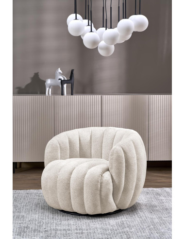 FRASER fotel wypoczynkowy kremowy (1p 1szt)