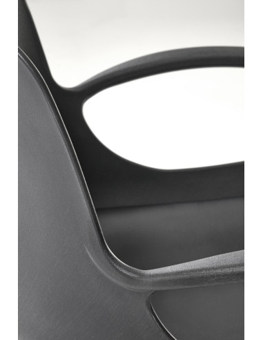 FROST fotel młodzieżowy, czarny (1p 1szt)