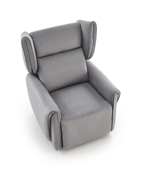 GELATO fotel wypoczynkowy popielaty (1p 1szt)