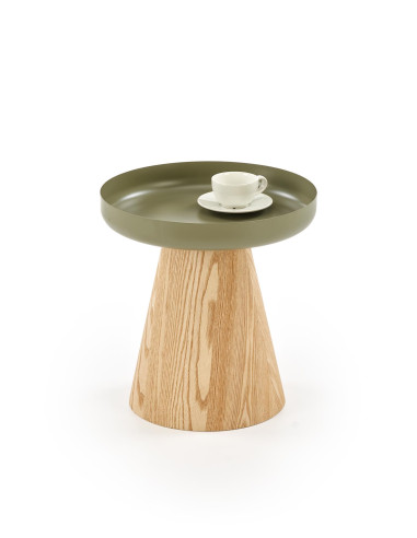 GINA ława, naturalny / zielony (1p 1szt)