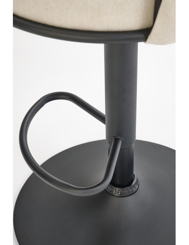 H125 hoker, nogi - czarny, siedzisko - beżowy (1p 2szt)