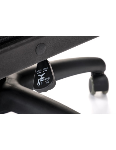 HARBOR fotel gabinetowy czarny