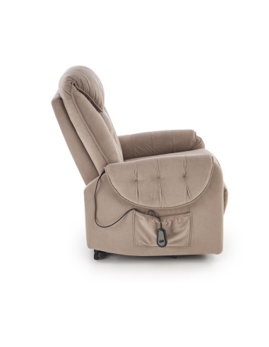 HORTON fotel wypoczynkowy beżowy