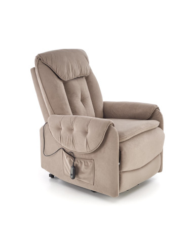 HORTON fotel wypoczynkowy beżowy