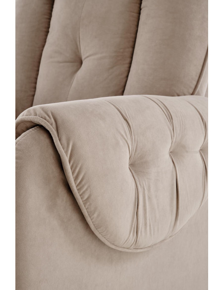 HORTON fotel wypoczynkowy beżowy