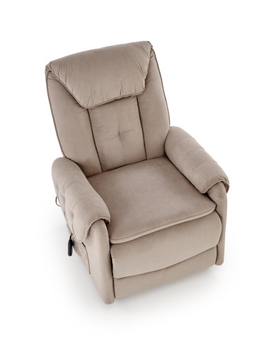 HORTON fotel wypoczynkowy beżowy