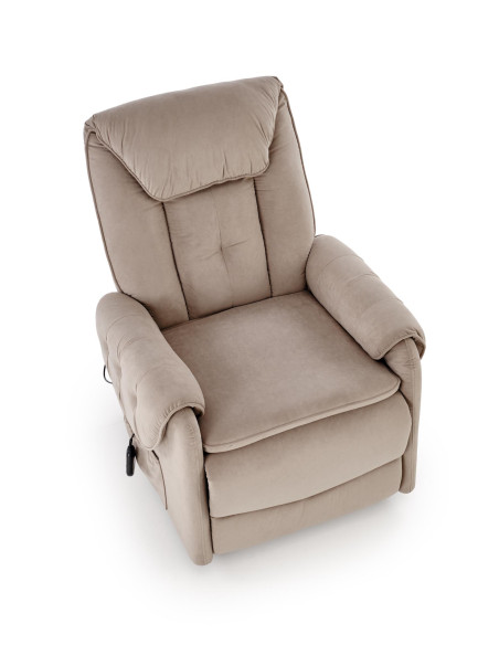 HORTON fotel wypoczynkowy beżowy