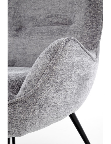 JUKON fotel wypoczynkowy popielaty (1p 1szt)