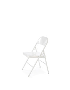 K565 krzesło składane, biały (1p 6szt)