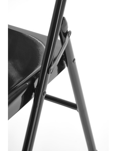 K565 krzesło składane, czarny (1p 6szt)
