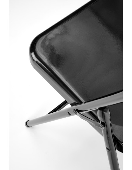 K565 krzesło składane, czarny (1p 6szt)