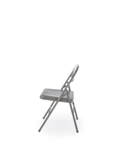 K565 krzesło składane, popielaty (1p 6szt)