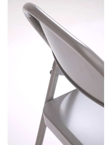 K565 krzesło składane, popielaty (1p 6szt)