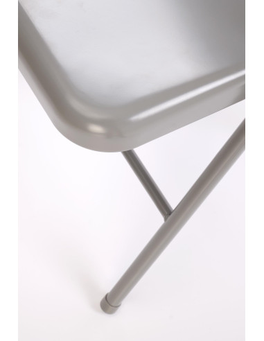 K565 krzesło składane, popielaty (1p 6szt)