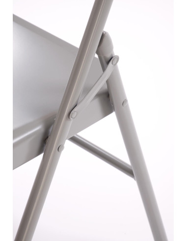 K565 krzesło składane, popielaty (1p 6szt)
