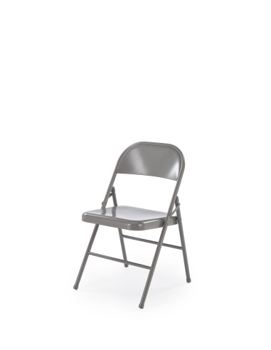 K565 krzesło składane, popielaty (1p 6szt)