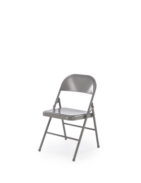 K565 krzesło składane, popielaty (1p 6szt)
