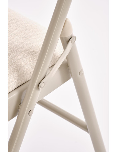 K566 krzesło składane, beżowy (1p 6szt)