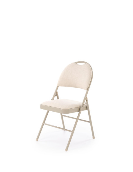 K566 krzesło składane, beżowy (1p 6szt)