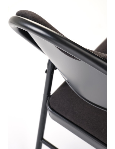 K566 krzesło składane, czarny (1p 6szt)