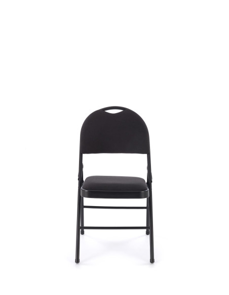 K566 krzesło składane, czarny (1p 6szt)