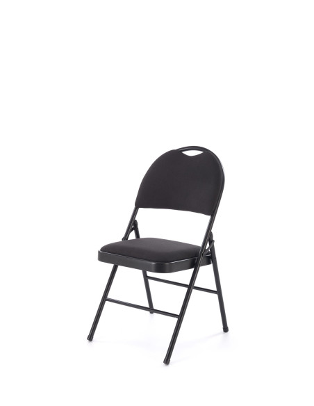 K566 krzesło składane, czarny (1p 6szt)