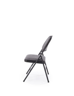 K566 krzesło składane,  czarny / popiel (1p 6szt) 2