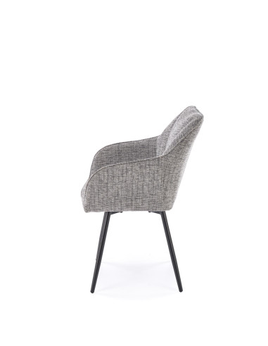 K576 krzesło popielaty  (1p 2 szt)