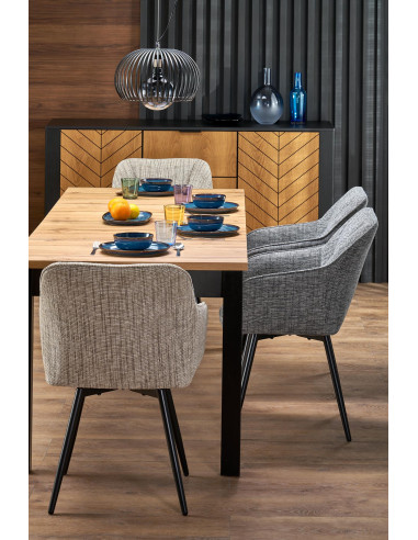 K576 krzesło popielaty  (1p 2 szt)