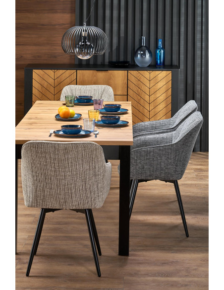 K576 krzesło popielaty  (1p 2 szt)