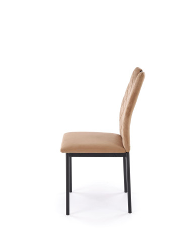 K577 krzesło beżowy / czarny (1p 4szt)