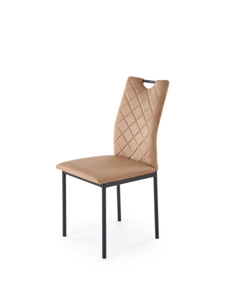 K577 krzesło beżowy / czarny (1p 4szt)