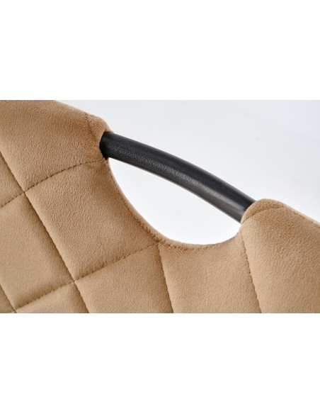 K577 krzesło beżowy / czarny (1p 4szt)