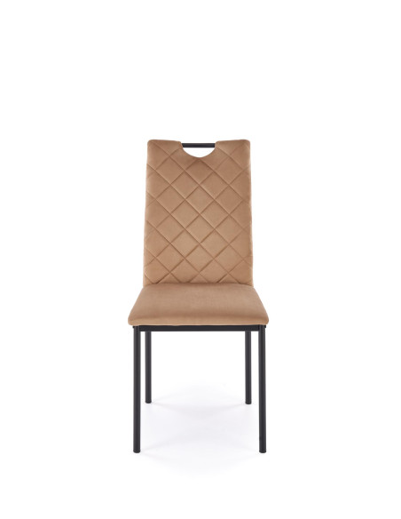 K577 krzesło beżowy / czarny (1p 4szt)