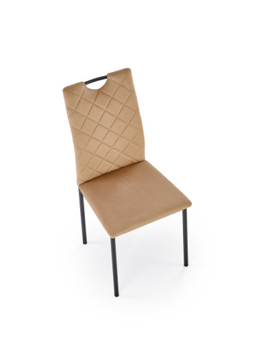 K577 krzesło beżowy / czarny (1p 4szt)