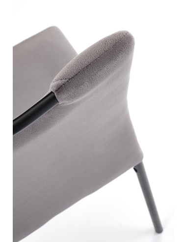 K577 krzesło popielaty / czarny (1p 4szt)