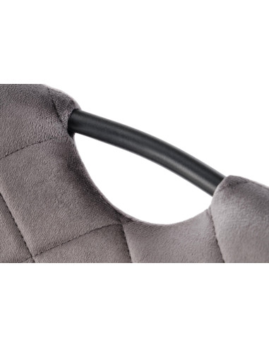 K577 krzesło popielaty / czarny (1p 4szt)