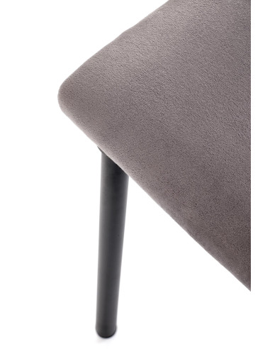 K577 krzesło popielaty / czarny (1p 4szt)