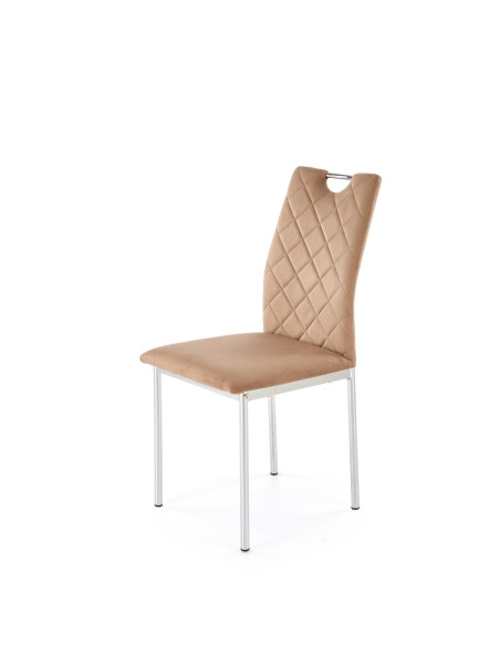 K578 krzesło beżowy / srebrny (1p 4szt)