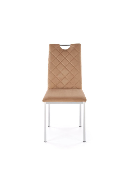 K578 krzesło beżowy / srebrny (1p 4szt)