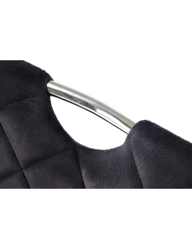 K578 krzesło czarny /srebrny  (1p 4szt)