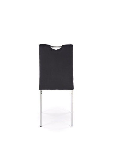 K578 krzesło czarny /srebrny  (1p 4szt)