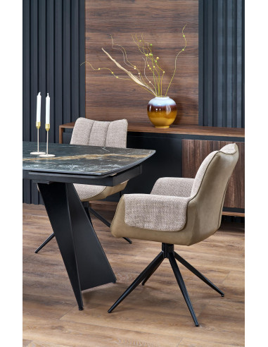 K579 krzesło, brązowy (1p 2szt)