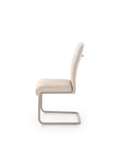 K584 krzesło, beżowy / popielaty / kaszmir (1p 4szt)