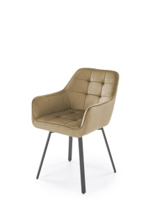 K588 krzesło z funkcją obracania, beżowy