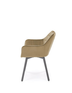 K588 krzesło z funkcją obracania, beżowy 2