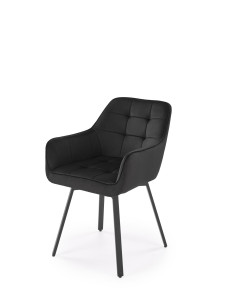 K588 krzesło z funkcją obracania, czarny