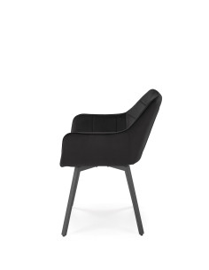 K588 krzesło z funkcją obracania, czarny 2