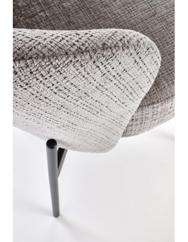 K590 krzesło, popielaty (1p 2szt)